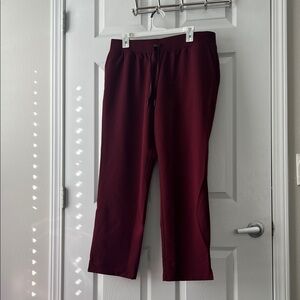 Woman’s Jaanu Scrub Burgundy Pants